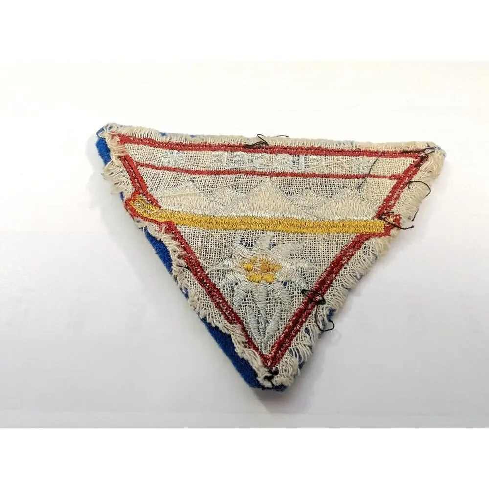Vtg Germany Embroidered Patch Lake Eibsee Zugspiute Mountain‎ Germany Souvenir